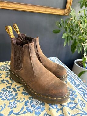 Dr. Martens Non slip Brown Chelsea Boots
